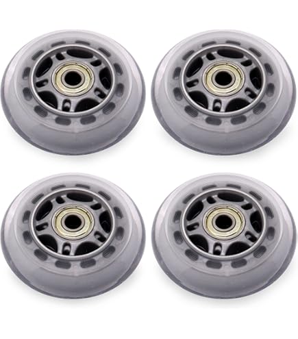 Amazon | GZXB 83A PU耐摩耗性インラインスケートウィール（8個入り